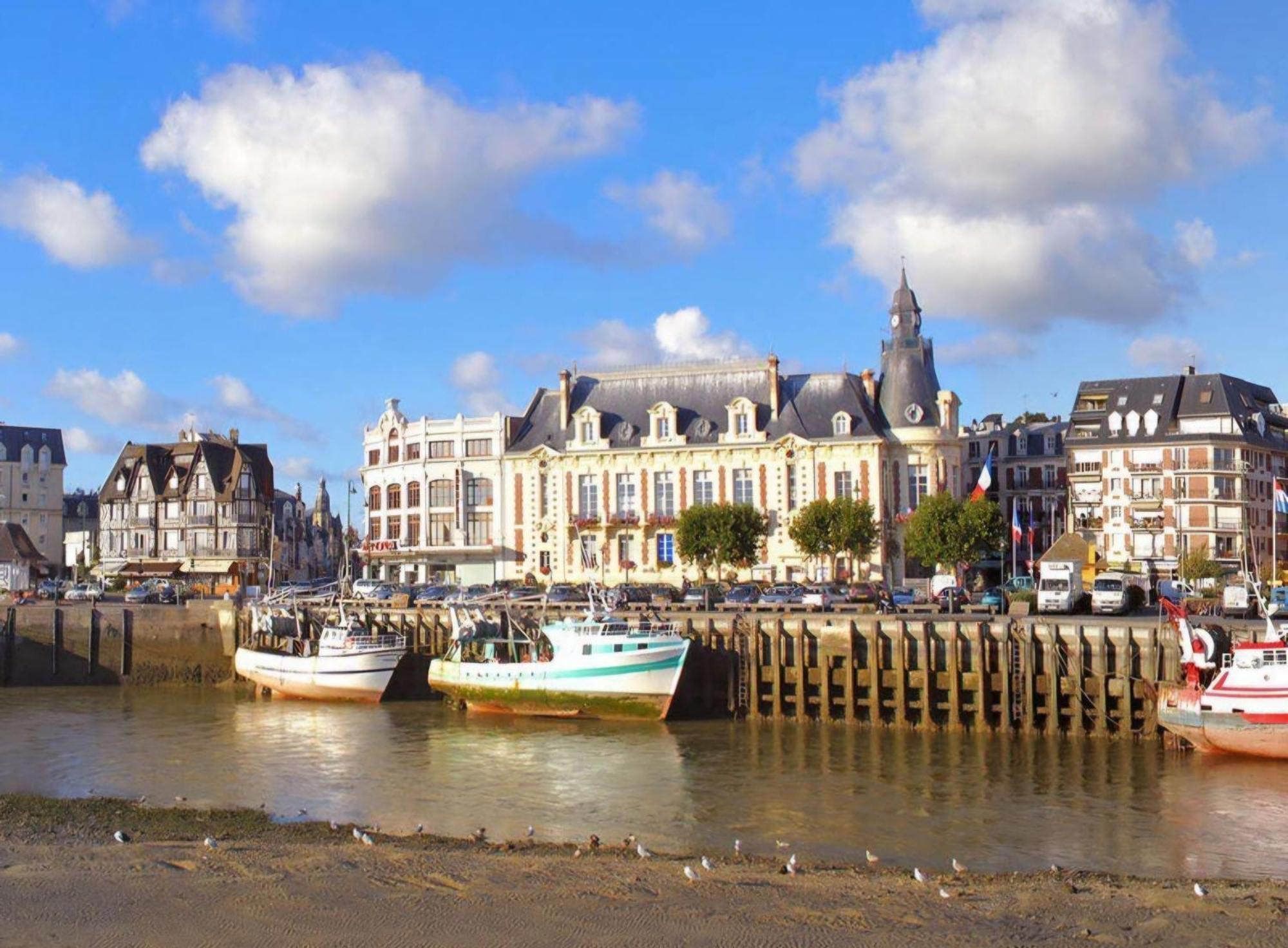 Studio Magnifique Vue Mer, Port-Deauville, Proche Plage, Centre-Ville Et Casino Exterior foto